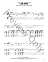 Get Back Guitar and Fretted sheet music cover